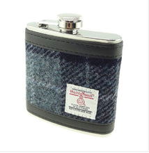 Load image into Gallery viewer, Harris Tweed 6oz Hip Flask