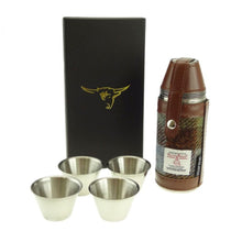 Load image into Gallery viewer, Harris Tweed Round 8oz Flask