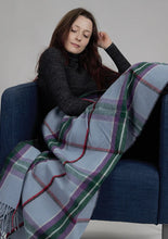 Load image into Gallery viewer, Patrick King Merino Wool World Peace Tartan Knee Blanket