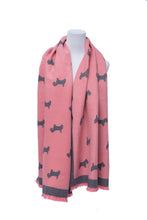 Load image into Gallery viewer, Heritage Stag Supersoft Plain Scottie Dogs Scarves