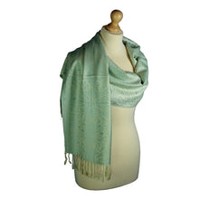 Load image into Gallery viewer, Mulligans Ireland Toraigh Celtic Pashmina Scarf