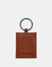Load image into Gallery viewer, Yoshi Stag Tweed & Leather Keyring