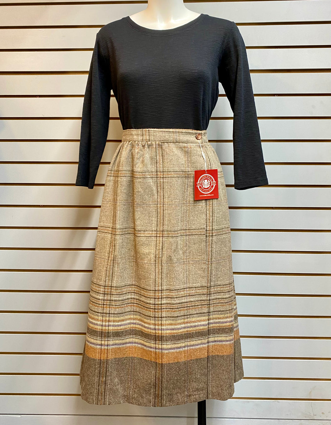 70’s Alfred Paquette Wool Skirt
