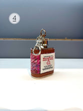 Load image into Gallery viewer, Harris Tweed Keychain Flask
