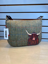 Load image into Gallery viewer, Yoshi Highland Cow Hobo Bag
