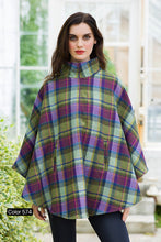 Load image into Gallery viewer, Mucros Weavers Half-Zip Poncho
