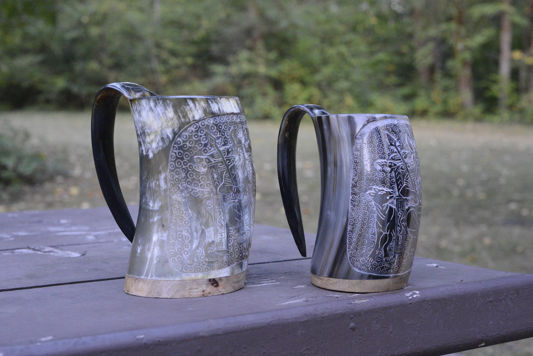 Only Viking Horn Tankard (Black)