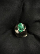 Load image into Gallery viewer, Diana Morrissey 925 Malachite Ring
