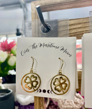 Load image into Gallery viewer, St Patrick’s Day Earrings (Over the Maritime Moon)
