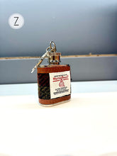 Load image into Gallery viewer, Harris Tweed Keychain Flask
