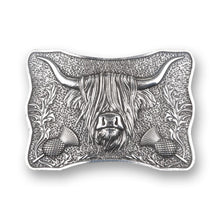 Load image into Gallery viewer, Braemar Highlandwear Thistle Coo Belt Buckle (3 Variants)
