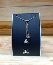 Load image into Gallery viewer, Boru® Trinity Knot &amp; Shamrock Pendant
