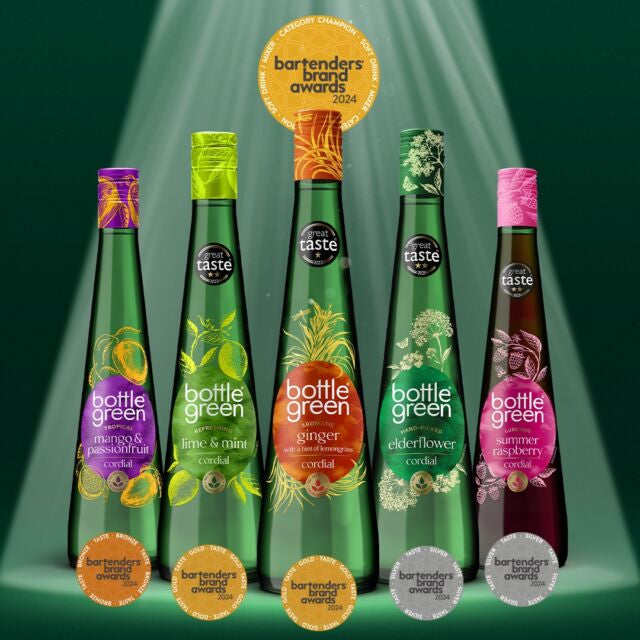 Bottle Green Cordial (6 Variants)