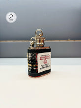 Load image into Gallery viewer, Harris Tweed Keychain Flask
