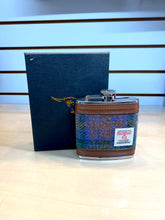 Load image into Gallery viewer, Harris Tweed Hip Flask
