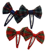 Load image into Gallery viewer, Glen Appin Tartan Bow Clips
