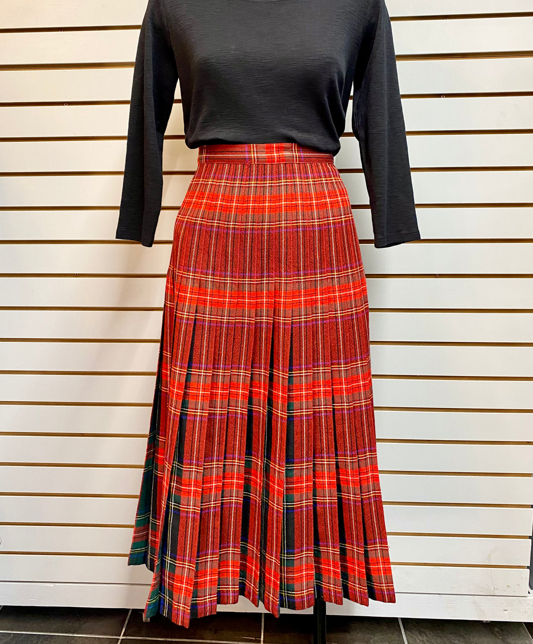 Late 60s-70s Highland Queen Reversible Kilt