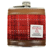 Load image into Gallery viewer, Harris Tweed Hip Flask
