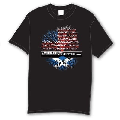 American Grown With Scottish Roots T-Shirt