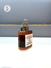 Load image into Gallery viewer, Harris Tweed Keychain Flask
