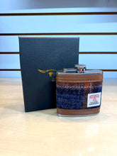 Load image into Gallery viewer, Harris Tweed Hip Flask
