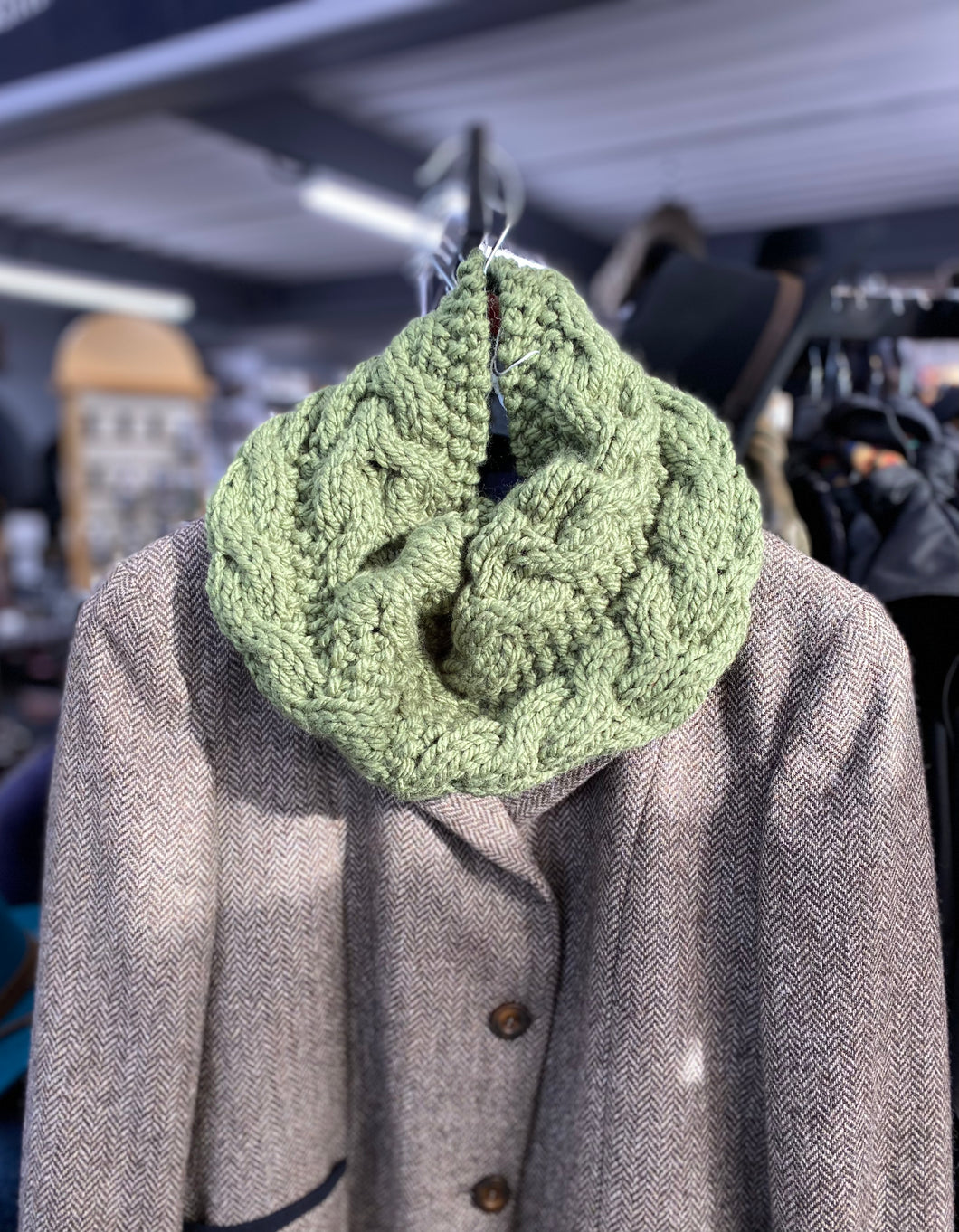 Hand Knit Neck Warmer (Thicker) (9 Variants)