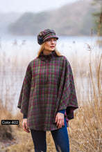 Load image into Gallery viewer, Mucros Weavers Half-Zip Poncho
