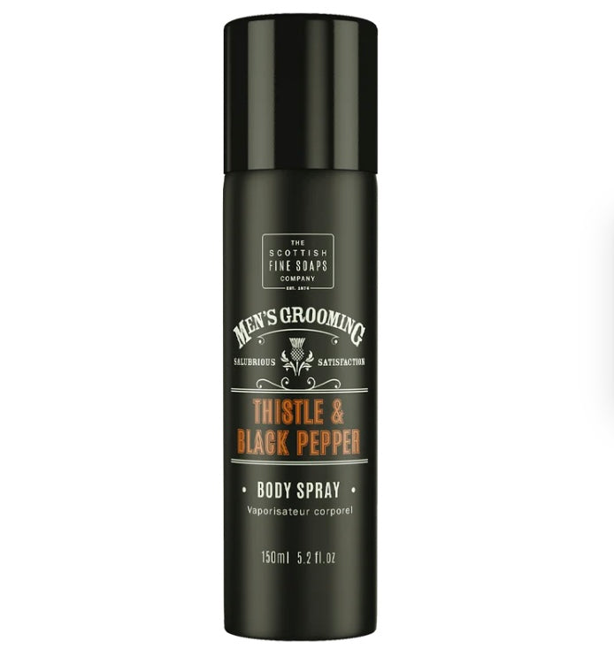 The Fine Scottish Soap Co “Thistle & Black Pepper” Body Spray