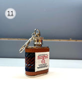 Load image into Gallery viewer, Harris Tweed Keychain Flask
