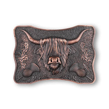 Load image into Gallery viewer, Braemar Highlandwear Thistle Coo Belt Buckle (3 Variants)
