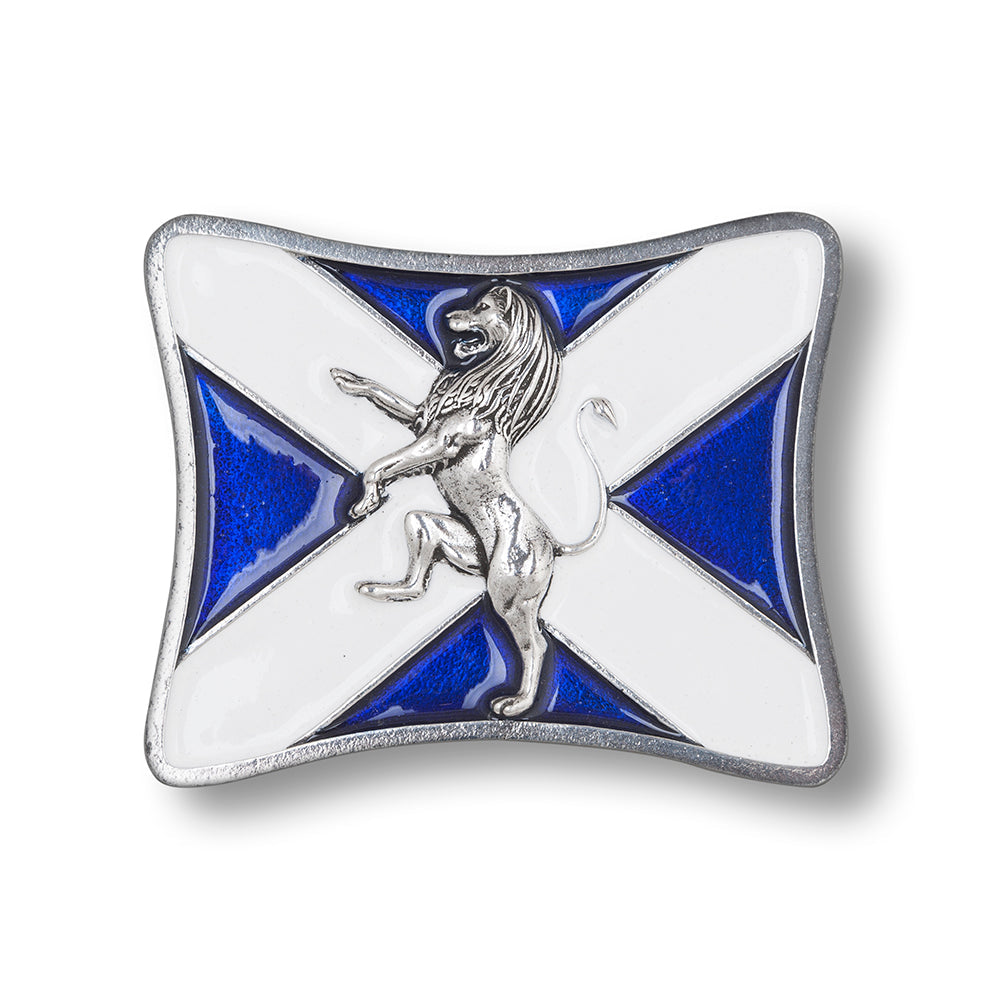 Braemar Highlandwear Enamel Lion Belt Buckle (3 Variants)