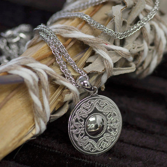 Boru Celtic Warrior Small Disc Pendant