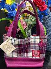Load image into Gallery viewer, McRae Dress Wine Tartan Tote
