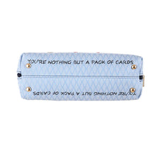 Load image into Gallery viewer, Signare Alice in Wonderland Nothing But A Pack of Cards Convertible Bag
