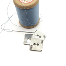 Load image into Gallery viewer, AP Square Vintage Buttons 4pk
