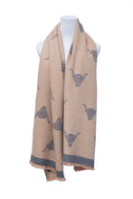 Load image into Gallery viewer, Heritage Stag Supersoft Cow Scarves
