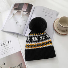 Load image into Gallery viewer, Couthie Fairisle Pom Pom Hat
