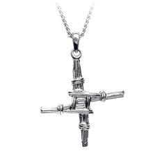 Load image into Gallery viewer, Boru  Silver St. Bridget Cross Pendant
