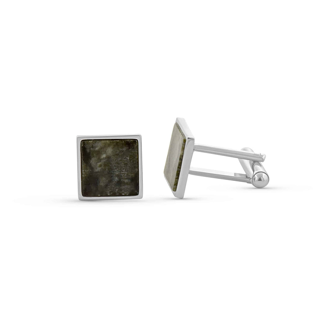 Connemara Marble Square Cufflinks