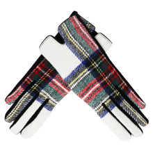 Load image into Gallery viewer, Traditional Ladies Tartan Touch Screen Gloves

