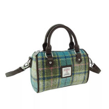 Load image into Gallery viewer, Harris Tweed Kilbride Mini Bowling Handbag with Shoulder Strap (21 Variants)
