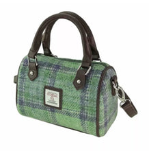 Load image into Gallery viewer, Harris Tweed Kilbride Mini Bowling Handbag with Shoulder Strap (21 Variants)
