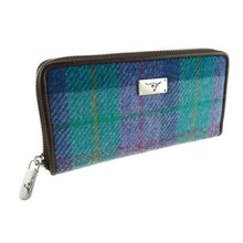 Load image into Gallery viewer, Harris Tweed “Staffa” Zip Wallet
