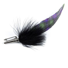 Load image into Gallery viewer, Printed Tartan Feather Mount

