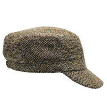Load image into Gallery viewer, Rhona Harris Tweed Cadet Cap
