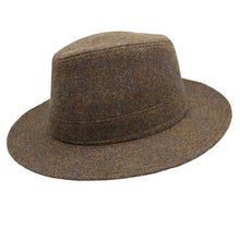 Load image into Gallery viewer, Denholm Harris Tweed Fedora
