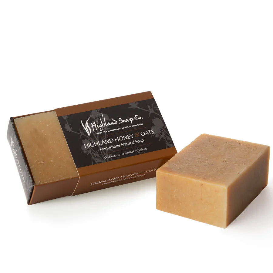 Highland Soap Co Highland Honey & Oats Natural Soap 190g