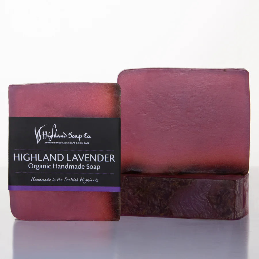 Highland Soap Co Highland Lavender Organic Soap 150g