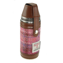 Load image into Gallery viewer, Harris Tweed Round 8oz Flask
