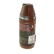 Load image into Gallery viewer, Harris Tweed Round 8oz Flask
